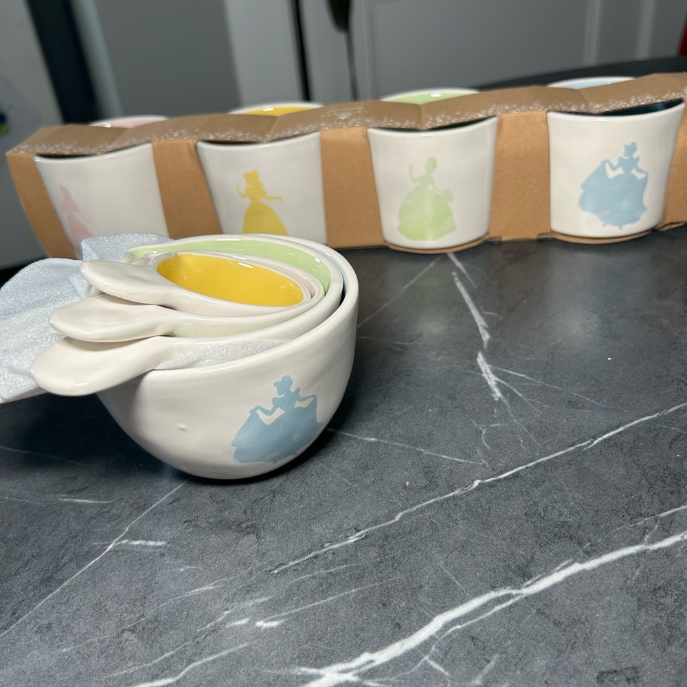 Rae Dunn Princess Measuring Cups and Cups Set